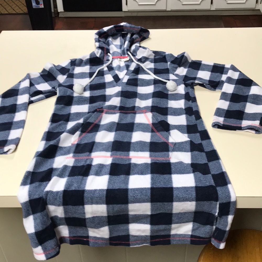 Women’s Flannel Hoodie Size M